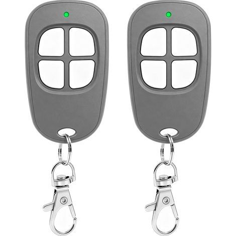 2 x AAM0049 AAM0085 AAM0121 Telecommande Portail, 433,92 MHz Télécommande Compatible avec SCS Sentinel, 4 canaux Bip Portail Porte De Garage (1/5)