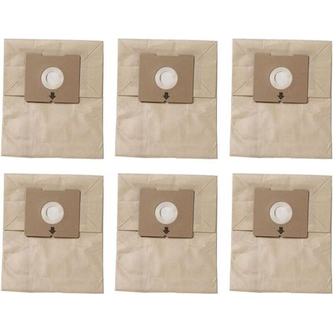 Bolsas de repuesto compatibles con las aspiradoras Bissell Zing Series 4122 2154A 2154W, que reemplazan los números de pieza 2138425 y 213-8425 - paquete de 6 (1/2)