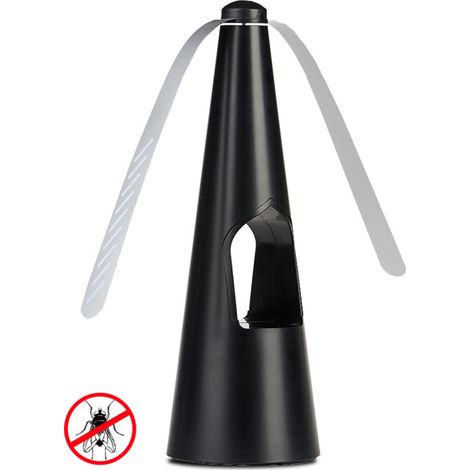 Ventilateur anti-insectes de table portable, idéal pour la maison, les pique-niques, les restaurants et les fêtes. Parfait pour la maison, les pique-niques et les fêtes. (1/5)