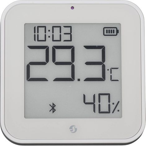 Temperatur- und Feuchtigkeitssensor Shelly blu zb ht display 2 Jahre Laufzeit (1/4)