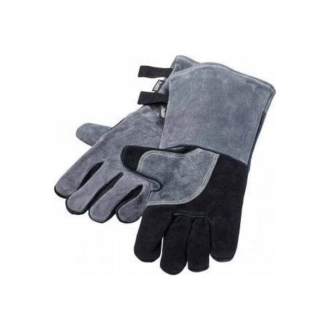 Gefu Guanti da barbecue grigio-nero unisex protezione calore