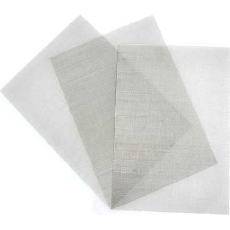 Lot de 3 Grillage Acier Inoxydable 300x210mm Maille 30 Filtre Anti Rongeur Industrie (1/5)