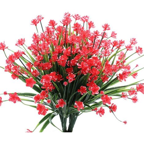 Guirlande Fleurie Artificielle - Pour Porte D'Entrée Extérieur Intérieur - Résistante Aux Intempéries - 2 Bouquets (1/5)