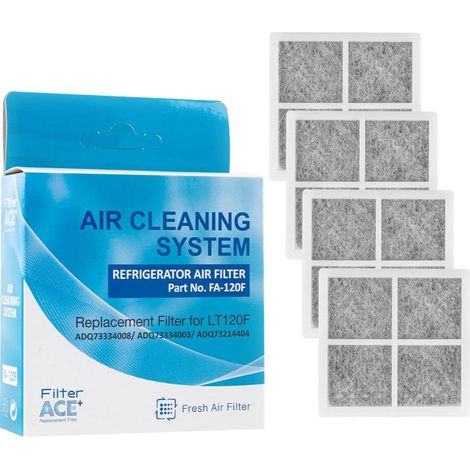 Kühlschrank-Luftfilter – 4er-Pack – Aktivkohle – Geruchs- und Bakterienbeseitigung – Kompatibel mit LG Pure N Fresh und Kenmore (1/4)