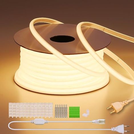 COB LED Strip AC 220V Outdoor Waterproof 30m 300W (1/5)