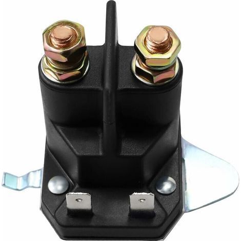 Relais de solénoïde de démarreur 12V – Compatible avec tondeuses, motoneiges, voiturettes de golf – 4 bornes – Remplace les pièces 862-1241-211-12 - 532192507 (1/5)