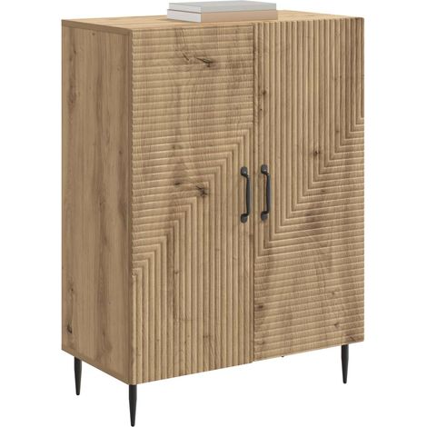 Maison La Vie - Buffet Salon Moderne - Meuble de rangement - Chêne artisanal 66 x 34,5 x 89,5 cm Bois d'ingénierie bu3286