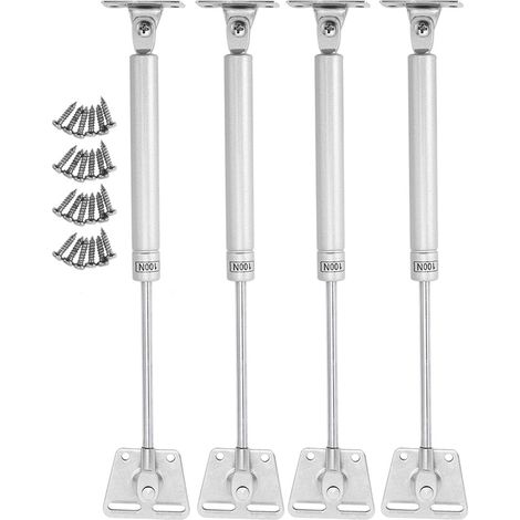 Ensemble de 4 tiges hydrauliques à ressort à gaz pour porte relevable de petit meuble tatami. (1/5)