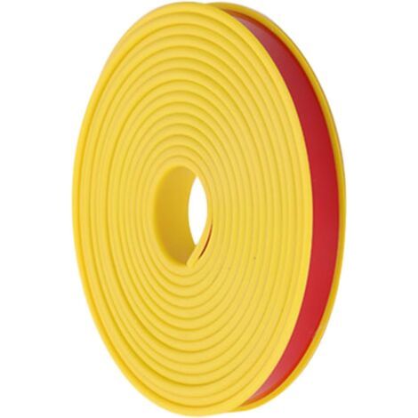 QORVA-Bande de protection des bords de meubles, carte intérieure jaune, 9 mm, 1 rouleau, 1 mètre, imperméable, ruban anti-collision pour coins. (1/5)