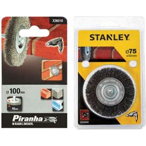 5BL spazzola circolare per trapano - mm.75 codolo mm.6 (sta36000)