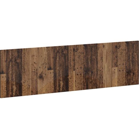 Cabecero montada en la pared HOORN Madera envejecida vidaXL (1/5)