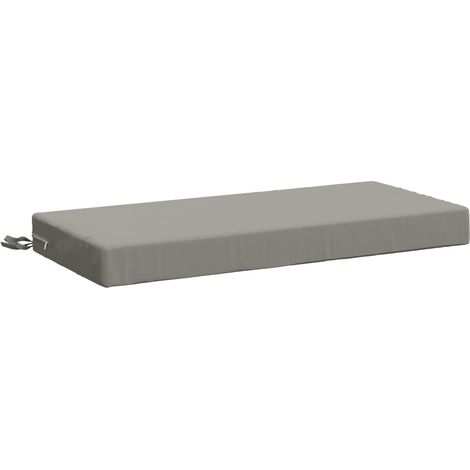 Cuscino per panchina SOEST 100% Poliestere Grigio vidaXL (1/5)