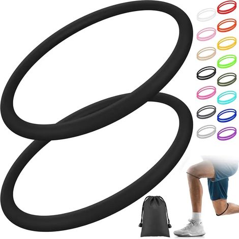 Genouillere Silicone, Rotule, Basketball, Douleur Genou, Sport, Main, Confort, Protection, Renfort (1/5)