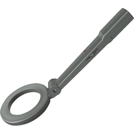 Détecteur de Métaux à Main Portable Alarme Fonctionnelle en Plastique Noir pour Contrôle Simple en Station de Train et Métro (1/5)