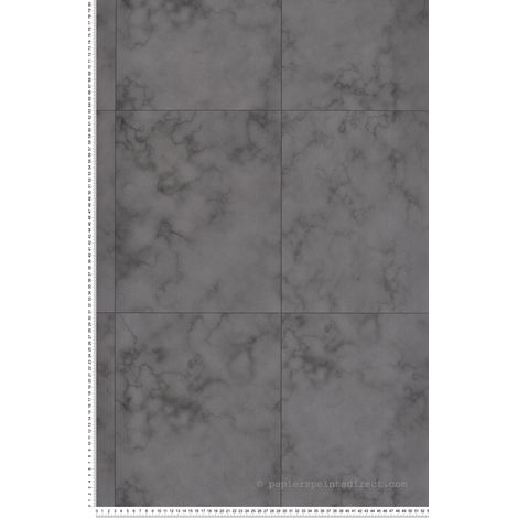 Papier peint Trompe l'oeil Gris Reality 4 Lutèce