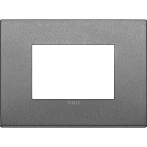 VIMAR - 19653.02 Plaque d'immatriculation classique 3M, ardoise mate