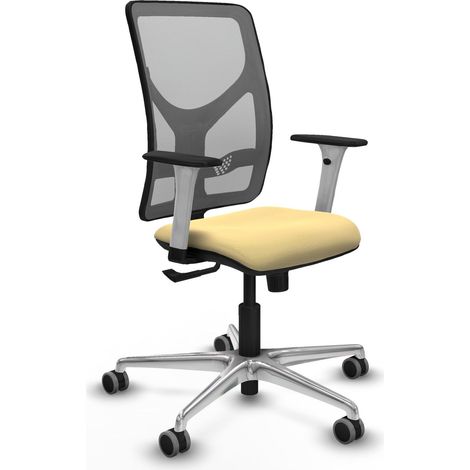 Chaise de bureau piqueras y crespo Motilla blanc soutien lombaire (1/2)