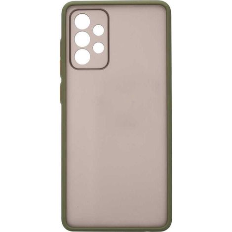 Coque de protection pour Samsung Galaxy A72 - Bumper arrière - Vert - Étui (1/4)