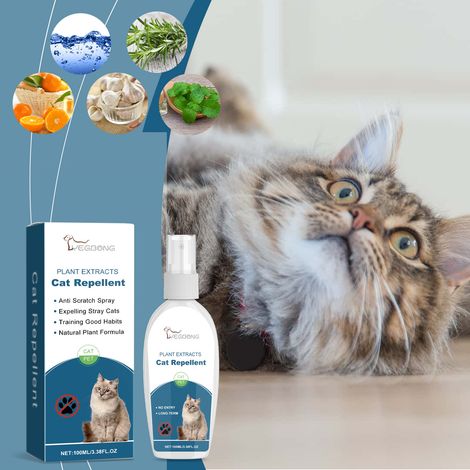 Indoor cat repellent spray to prevent cats from getting on the bed - 100ml -- BIEMMEDUE (1/5)