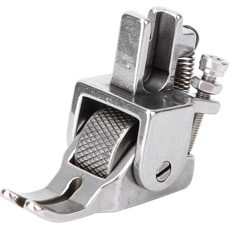 Semelle presseur à roue torsadée ajustable pour machine à coudre, en matériau épais et durable. (1/5)