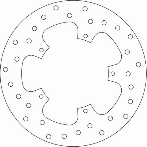 Disque de Frein Fixe PIAGGIO - Homologué TÜV