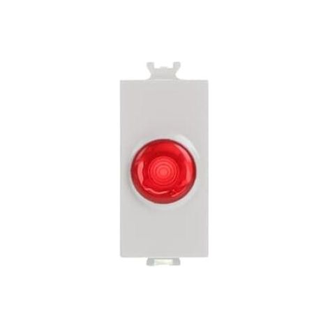 Spia con diffusore luminoso rosso abb chiara 2csk1312ch (1/3)