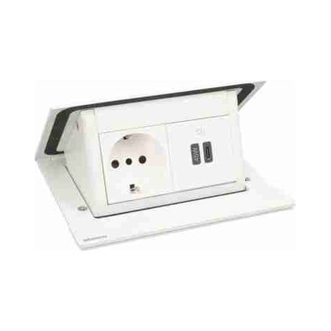 BTI150443NW Módulo plegable para oficinas y salas de reuniones. 4 módulos - Preequipado.