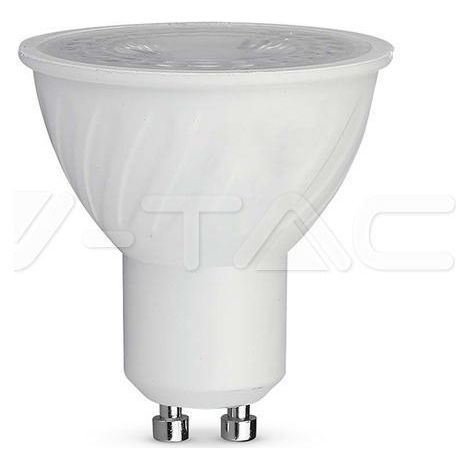 V-TAC Faretto LED GU10 6W 38° luce Bianco Naturale 4000K copertura trasparente – SKU 211901