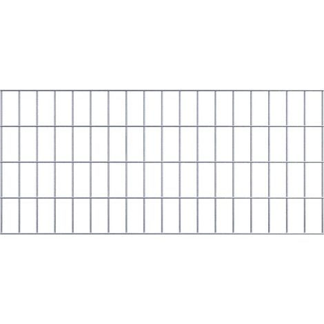 Grille de Gabion à l’unité - Dimensions: 90 cm x 40 cm - mailles de 5 x 10 cm - Made in Germany