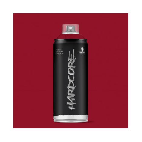 -CAHERSA- Pintura en Spray MTN Hardcore 400 ml HD2 RV-3004 ROJO BURDEOS 400 (1/2)