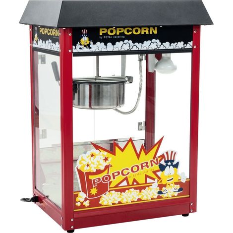 Macchina per popcorn professionale nera 1.600 watt 3614066