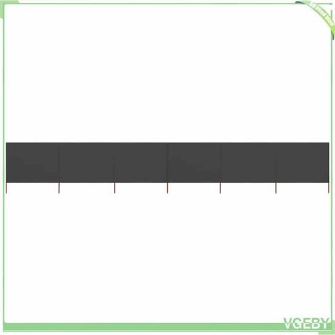 Paravent pliable 6 panneaux - FAFEICY - 47176 - 800 x 120 cm - Tissu non-tissé - Bois massif (1/5)