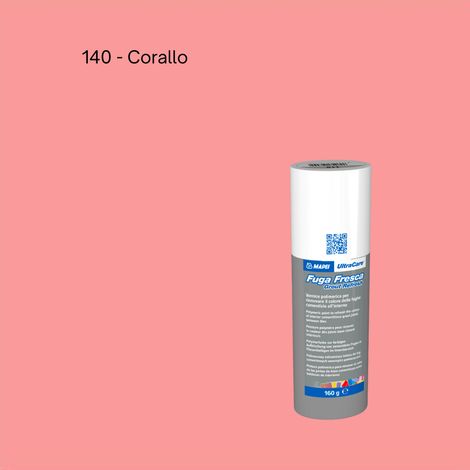 Rinnovo fughe sbiadite ripristinare pavimento ultracare fuga fresca 160 gr colore- corallo - 140 - confezione 1