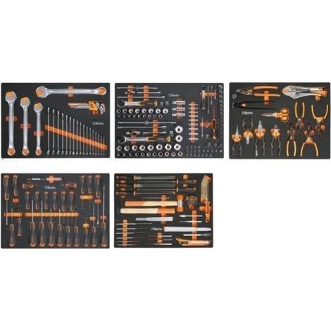 Beta Assortimento utensili manuali 199 Pz. 5945VUM cod. 059451011 (1/5)