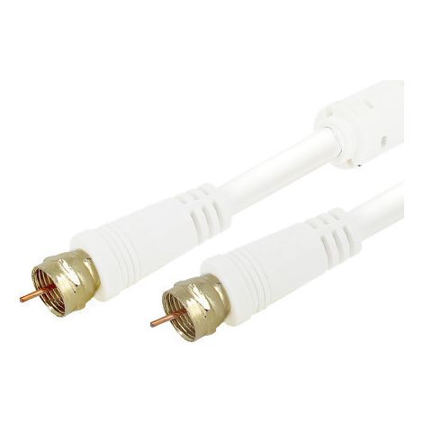 Prolongateur Satellite type "F" blanc mâle/mâle 2 mètres Gold