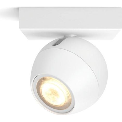 Philips Hue Bluetooth White Ambiance LED Deckenspot Buckram in Schwarz 5W 350lm GU10 (1/4)