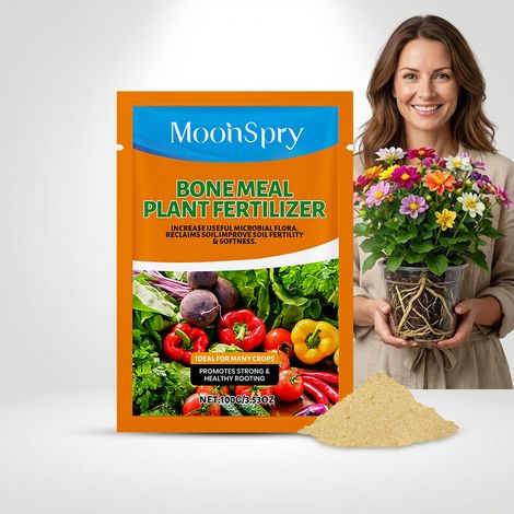 Plant fertilizer for vegetables, fruits, flowers, potted plants, soil, daily convenient maintenance, gardening fertilizer -- 100g -- BIEMMEDUE (1/5)