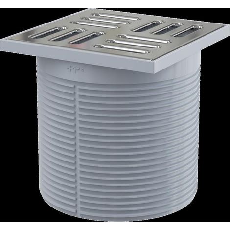 Alcadrain Bodenablauf Aufsatz, Rost 105×105 mm (1/2)