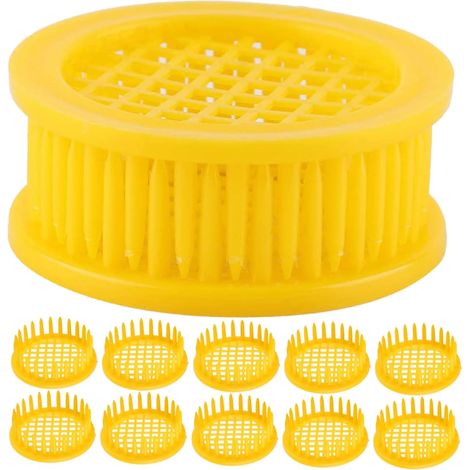 18pièces Cage Isolement Pour Reine Apicole Plastique Conteneur Pour Ruche Support De Cage à Reine Outil De Capture Pour Apiculteur Boîte à Ruche (1/5)