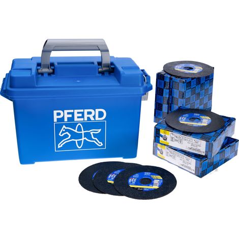 Pferd Trennscheibe EHT 125x1,0x22,23mm START STEELOX im Transportkoffer 100 St (1/4)
