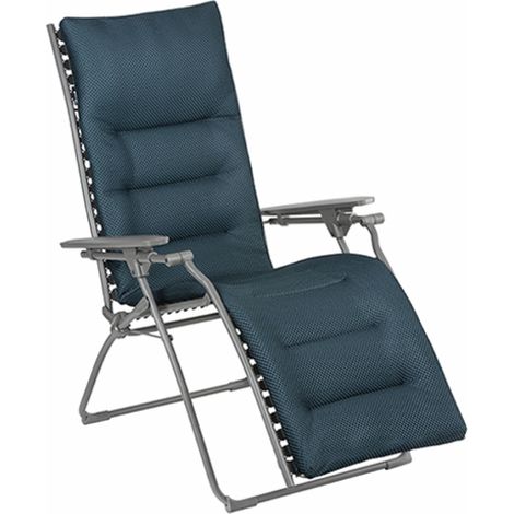 Lafuma Evolution BeComfort® Relaxliege Bleu Encre Sonnenliege LFM2830.8900 (1/5)
