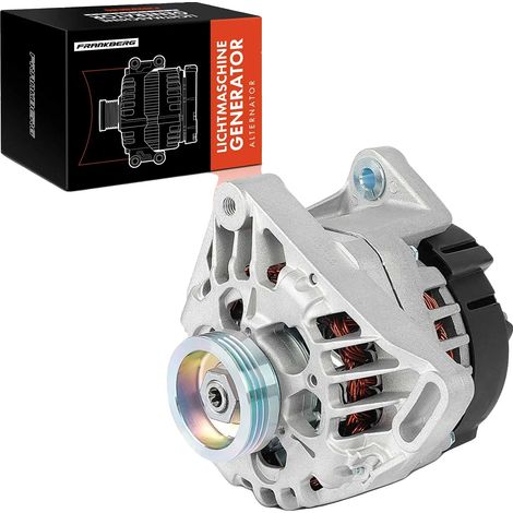 Generador, 12 V, corriente de carga de 70 A, diámetro de la polea de 59,7 mm, rotación en sentido horario, 3 ranuras. (1/5)