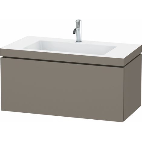 Duravit L-Cube c-bonded Ensemble suspendu, 1 tiroir, sans (1/3)