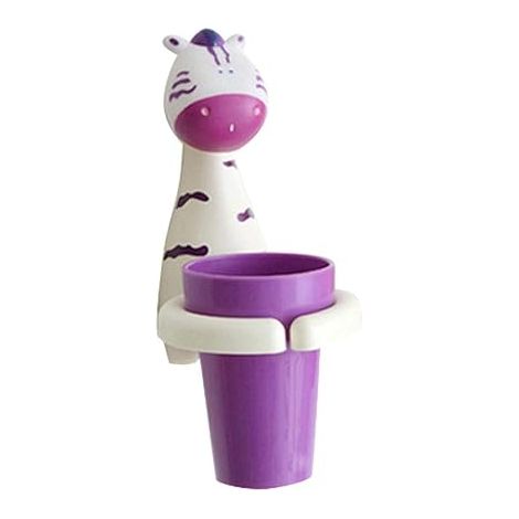 Porte-brosse à dents motif animal mignon, support salle de bain pour enfants (1/4)