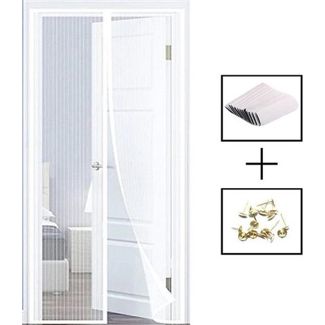 Zanzariera magnetica per finestre 120 x 210 cm, zanzariera magnetica, tende zanzariera non forate, zanzariera magnetica per porte e finestre (1/2)