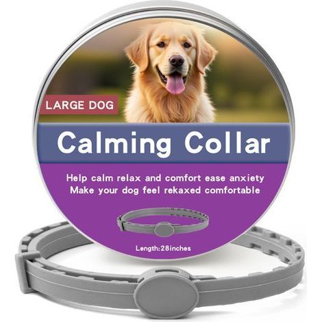 Collier Anti Puces pour Chien, Collier Anti Puces Et Anti Tique pour, 72cm, Longue Duree De Protection Collier Antiparasitaire,Naturel Collier Anti-Puce Chien pour Tous Types de Chiens. (1/5)