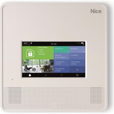Nice MNCUTC - Zentrale Alarm Funk, Wi-Fi, Touchscreen und Platine drahtgebunden