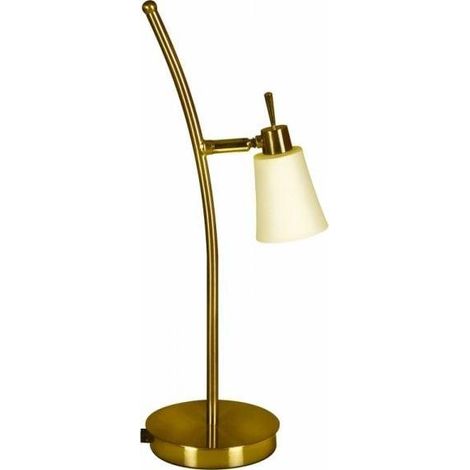 Lampada da tavolo Candellux Kroton 33-88942 oro vetro G9