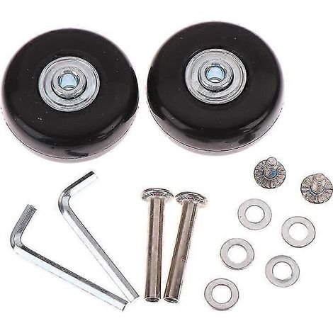 Gepäckkoffer-Ersatzräder, Kofferreparatur, 50-mm-Achsen (Deluxe) + Schrauben (Shytmv)