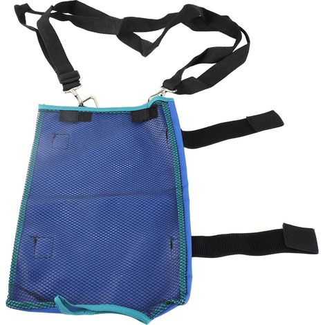 Housse étanche pour poche à urine de grande capacité (2000 ml) avec sangle réglable et support dissimulé pour drain de cathéter. (1/5)